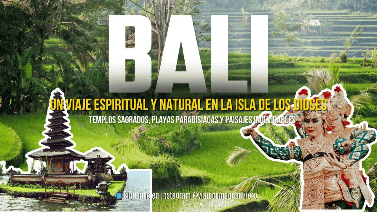 Bali: 🌴 Templos, Playas y Aventuras en la Isla de los Dioses
